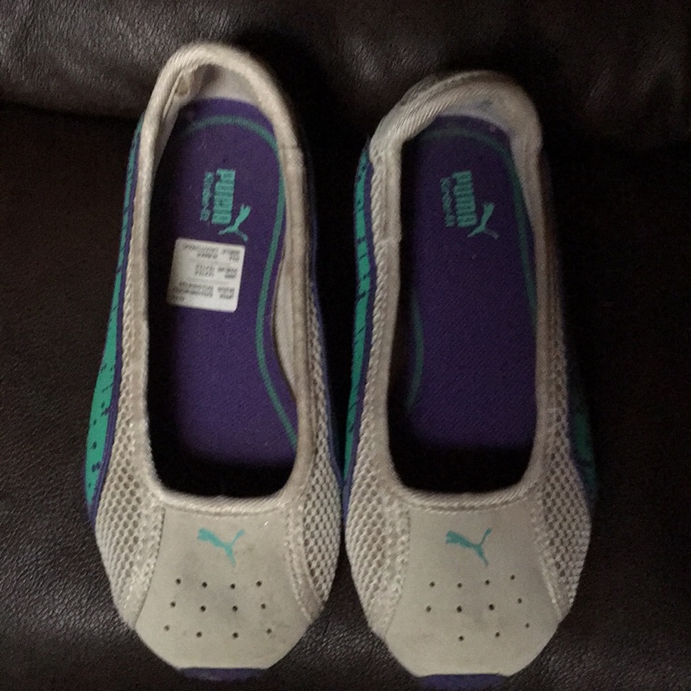 Puma slip ons